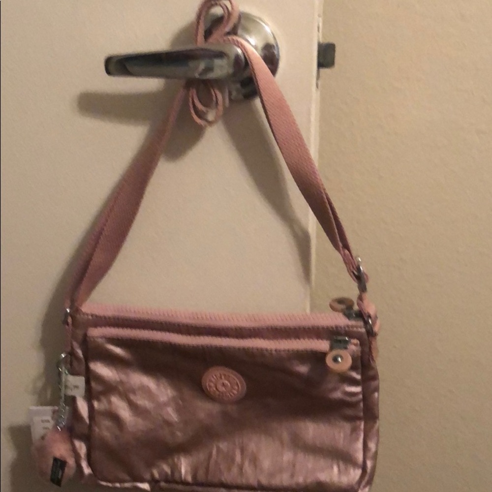 BRAND NEW KIPLING ROSE GOLD